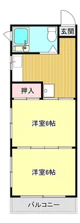 金龍堂ビル【3階】の間取り