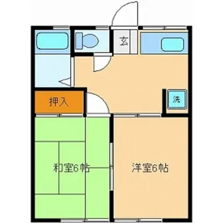 セレーノ西青山【2階】の間取り