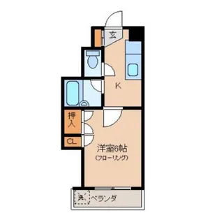 ガーデンハイム清武【4階】の間取り