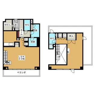 メイビル向陽町(新館)の間取り