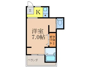 アンフィニィ・橋の内IV【3階】の間取り