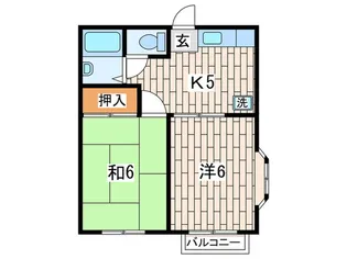 グランデュール南太田【2階】の間取り