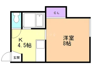 メトロノーム【1階】の間取り
