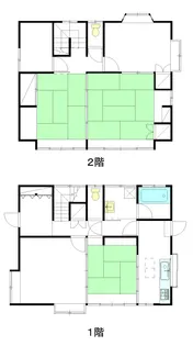 福島県福島市矢剣町【一戸建】の間取り