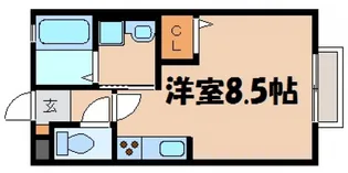 アーバンフジ【1階】の間取り