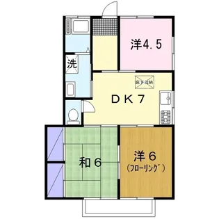 サクラハイツ【2階】の間取り