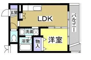 ソルトシティ浜松【9階】の間取り