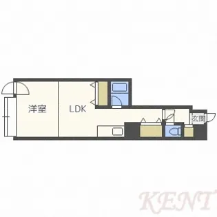 ウイング円山北町【5階】の間取り