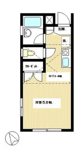 パル原田【2階】の間取り
