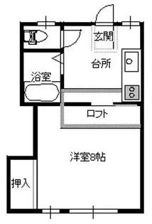 コーポラスN【2階】の間取り