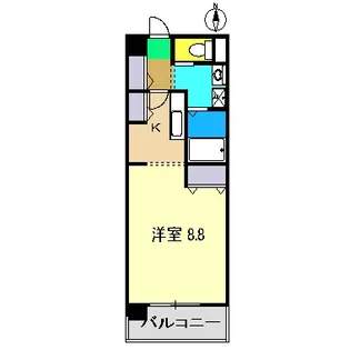 フルール アミーII【4階】の間取り