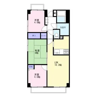 ROYAL RAISIN(ロイヤルレザン)【1階】の間取り