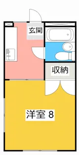 ニワハイツ【1階】の間取り