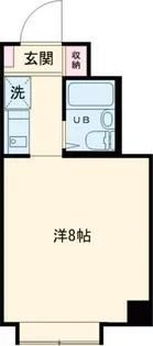 ラ・カセッタ【3階】の間取り