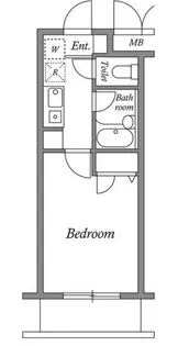 ルクレ津田沼【1階】の間取り