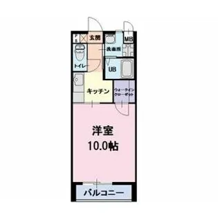 Refuge A【2階】の間取り