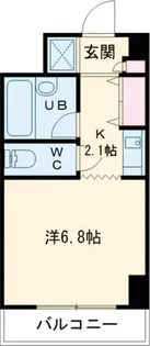ルミエール武蔵野【4階】の間取り