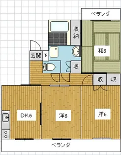 ノールグランシャリオ【2階】の間取り