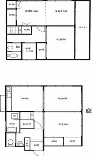 神奈川県川崎市麻生区細山1【一戸建】の間取り
