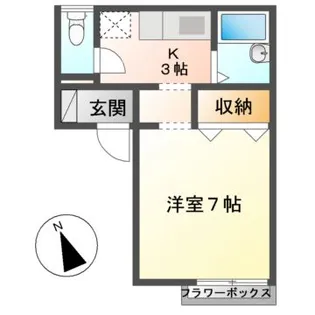 コーポSG【2階】の間取り