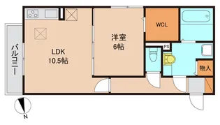 千葉県松戸市新松戸3【アパート】の間取り