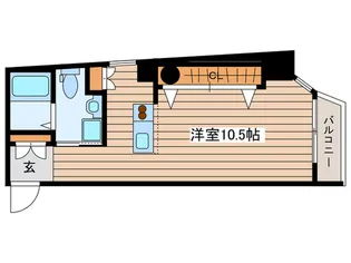 フラワ-シティInブラボン【5階】の間取り