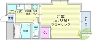 オークヒルズ1【1階】の間取り