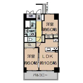 エクセル文の里【4階】の間取り