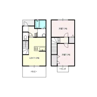 群馬県高崎市石原町【一戸建】の間取り