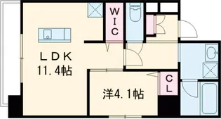 PLUMERIA駅南【3階】の間取り
