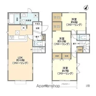 千葉県四街道市和良比【一戸建】の間取り