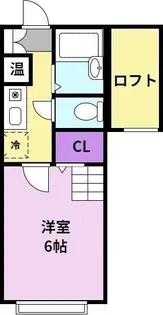 パンシオンビラD棟【2階】の間取り