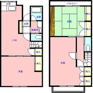 千葉県千葉市花見川区幕張本郷4【一戸建】の間取り