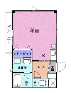 グリーンジャルダン M【1階】の間取り