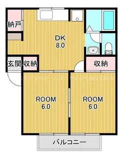 ポポラーレ【1階】の間取り