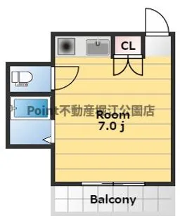 EASY BOX 千里山東【2階】の間取り