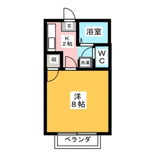 ハイツリープ【2階】の間取り