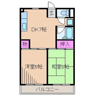 伊藤ビル【3階】の間取り