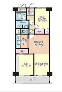 東京都新宿区西早稲田3【マンション】の間取り