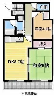 スタードミール【2階】の間取り