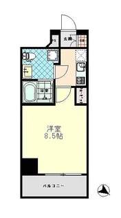 グランフォース三ノ輪【6階】の間取り