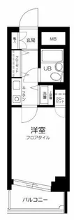 東京都新宿区西早稲田2【マンション】の間取り