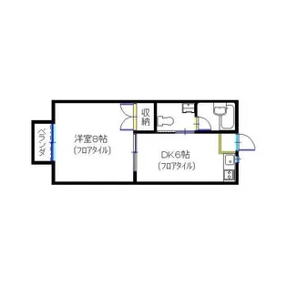 メゾン松本III【2階】の間取り