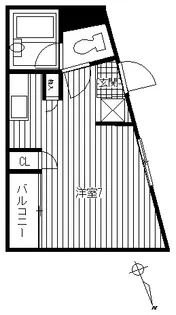 K・MAST溝口【4階】の間取り