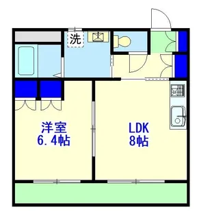 ロシェ ルミエール パレ【2階】の間取り