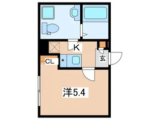 グランパーク品川戸越【1階】の間取り