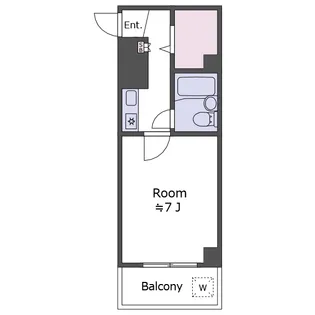 イル・ド・クール等々力【2階】の間取り