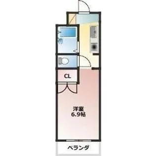 愛知県尾張旭市柏井町公園通【マンション】の間取り