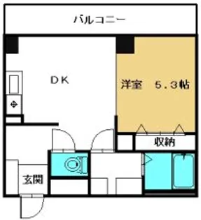 KKE【5階】の間取り