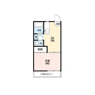 タウニー小林【1階】の間取り